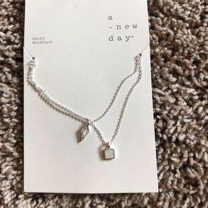Brand New Target Short Layered Necklace